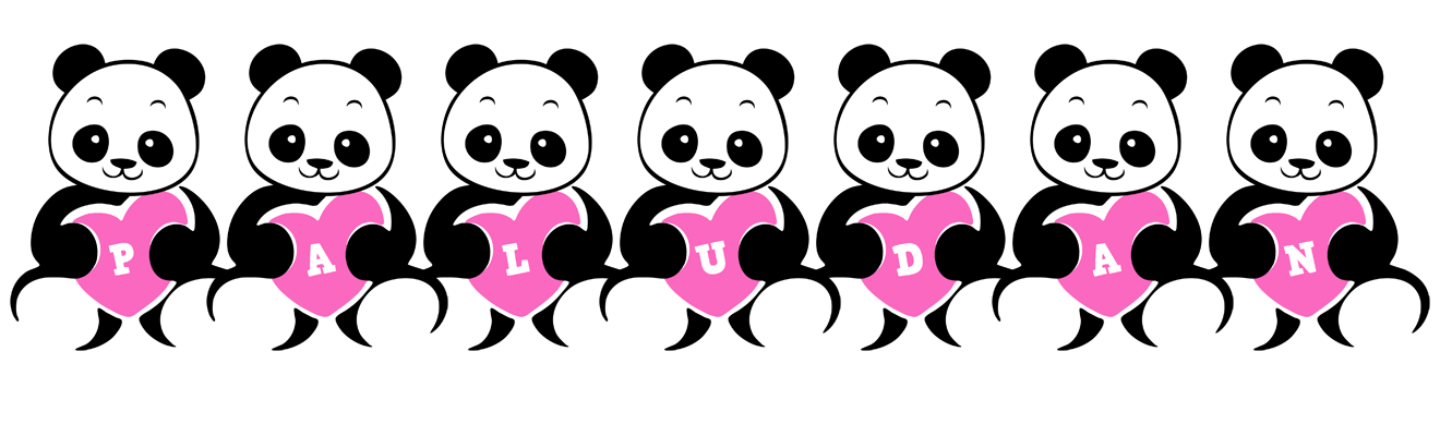 Paludan love-panda logo