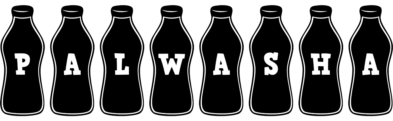 Palwasha bottle logo
