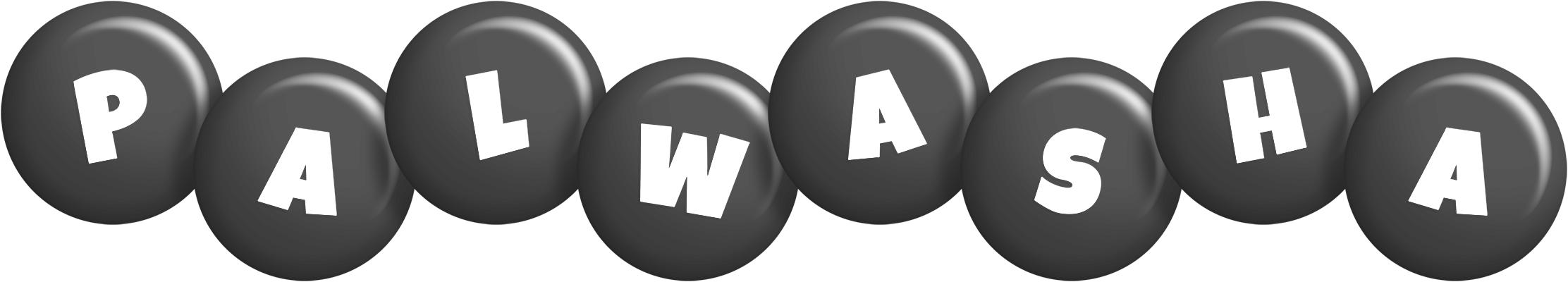 Palwasha candy-black logo