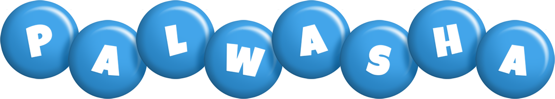 Palwasha candy-blue logo