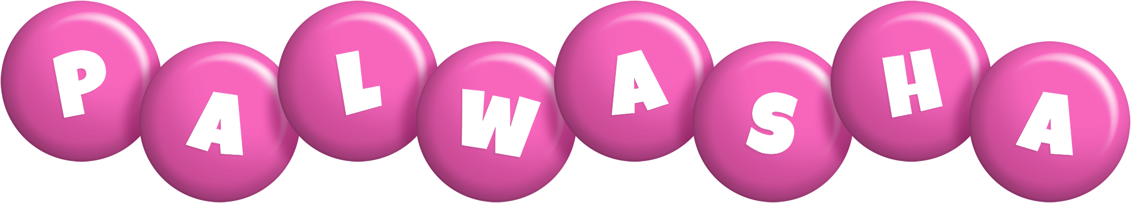 Palwasha candy-pink logo