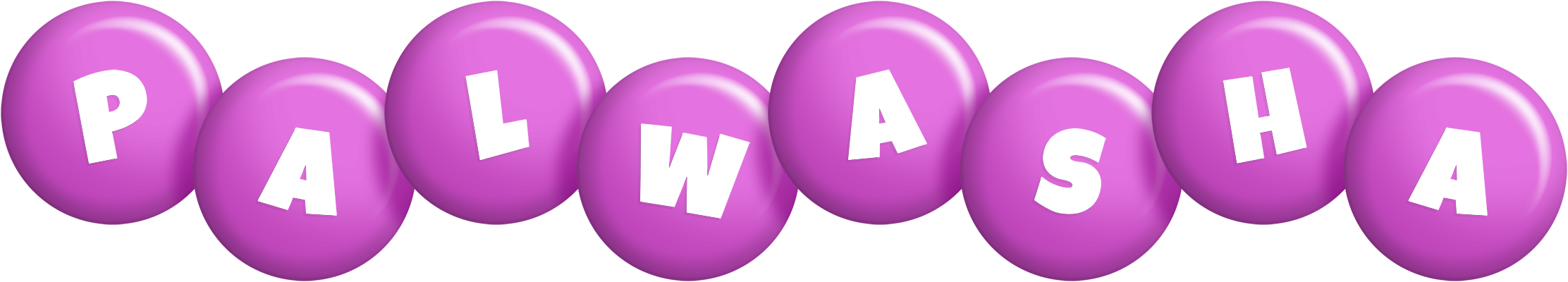 Palwasha candy-purple logo