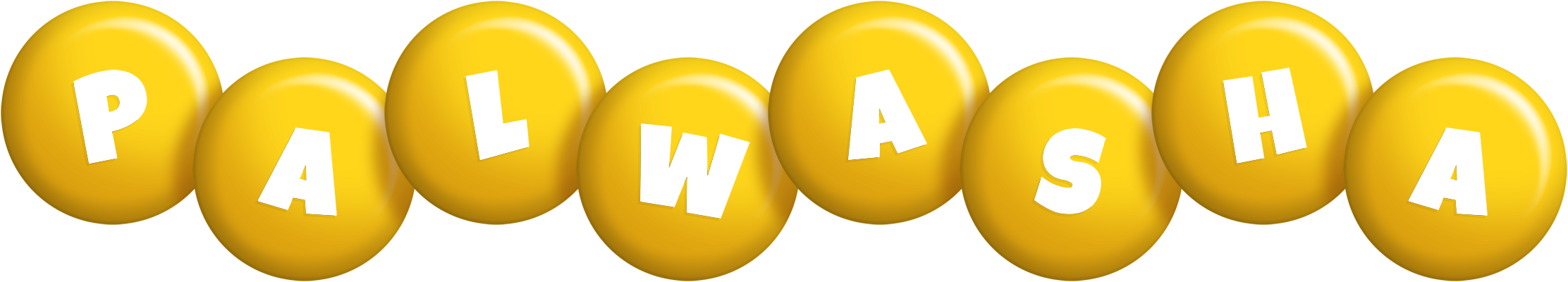 Palwasha candy-yellow logo