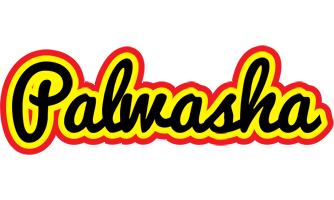 Palwasha flaming logo