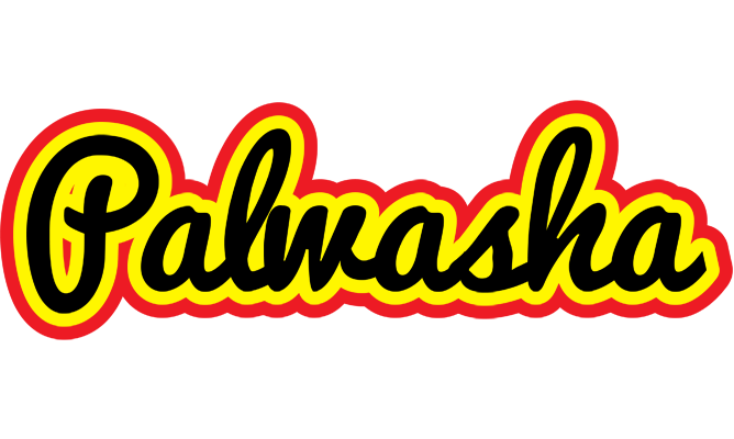 Palwasha flaming logo