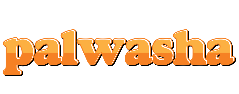 Palwasha orange logo
