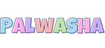 Palwasha pastel logo