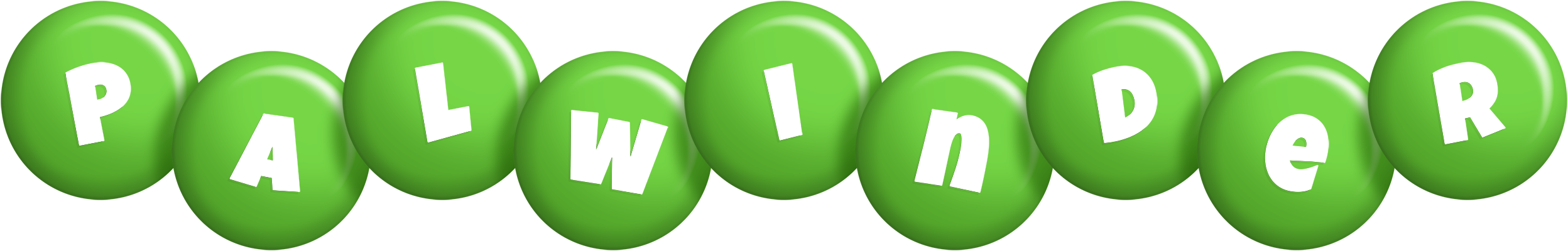 Palwinder candy-green logo