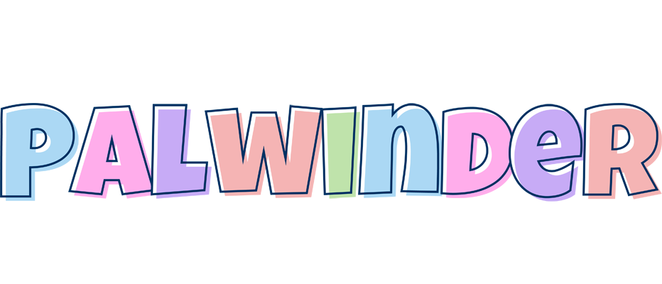 Palwinder pastel logo