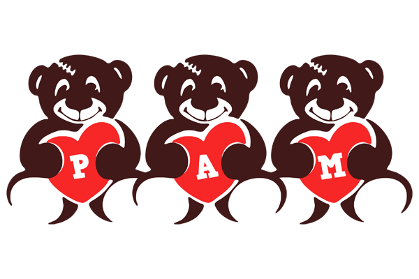 Pam bear logo