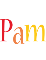 Pam birthday logo