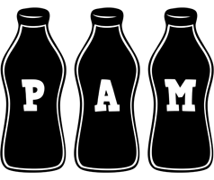 Pam bottle logo