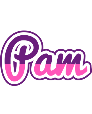 Pam cheerful logo