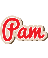 Pam chocolate logo