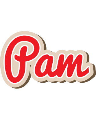 Pam chocolate logo