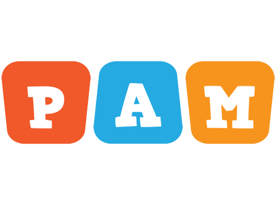 Pam comics logo