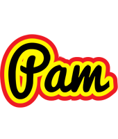 Pam flaming logo