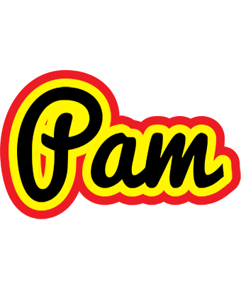 Pam flaming logo