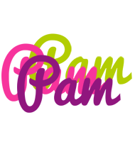 Pam flowers logo