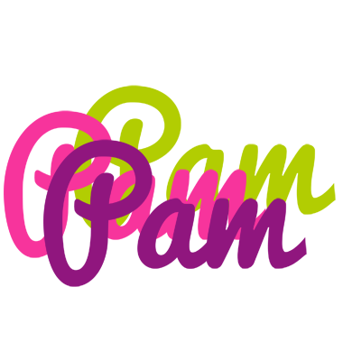 Pam flowers logo