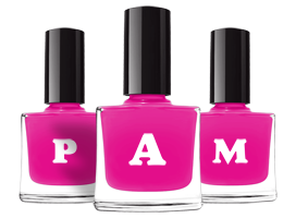 Pam nails logo