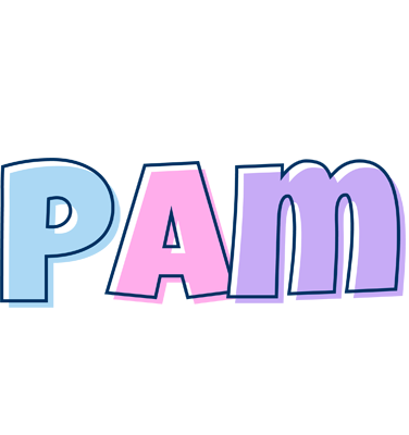 Pam pastel logo