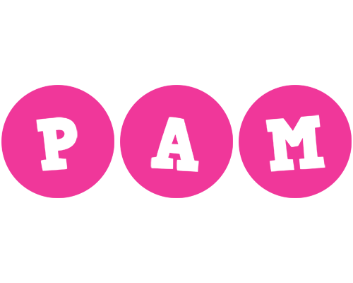 Pam poker logo