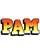 Pam sunset logo