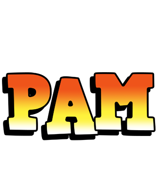 Pam sunset logo