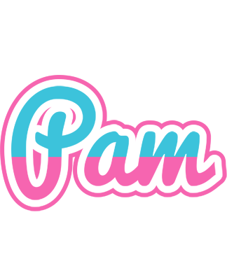 Pam woman logo