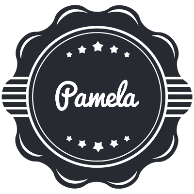 Pamela badge logo