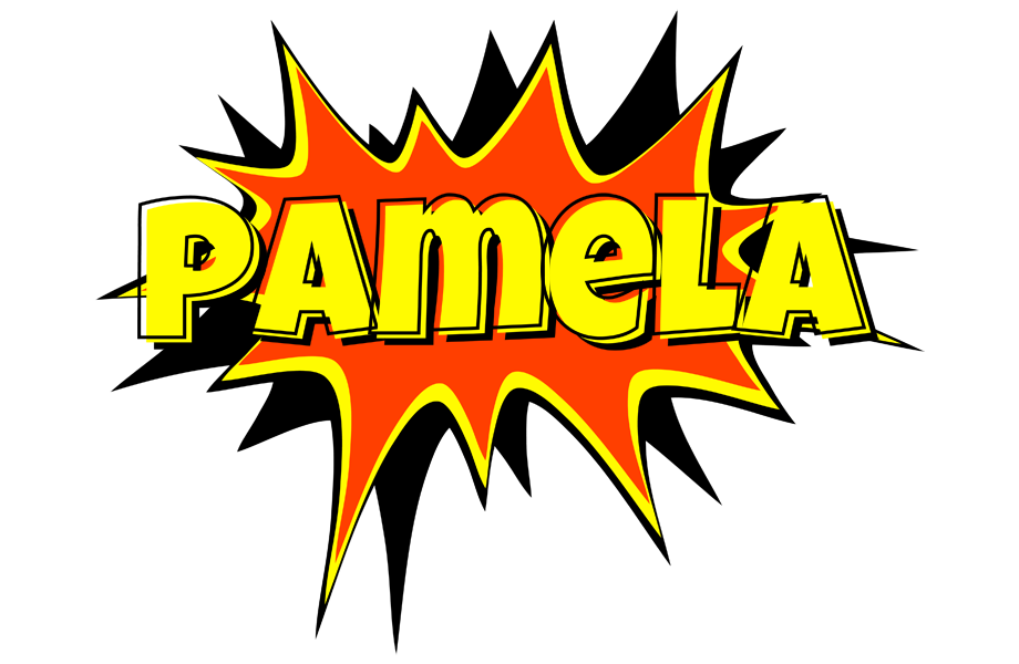 Pamela bazinga logo