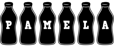 Pamela bottle logo