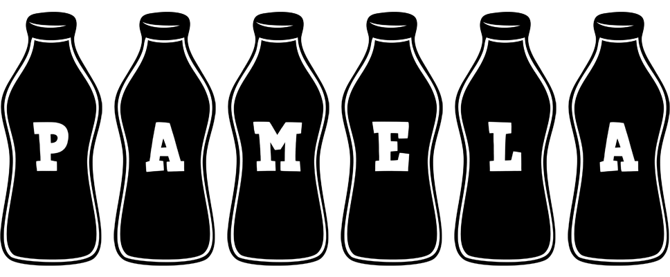 Pamela bottle logo