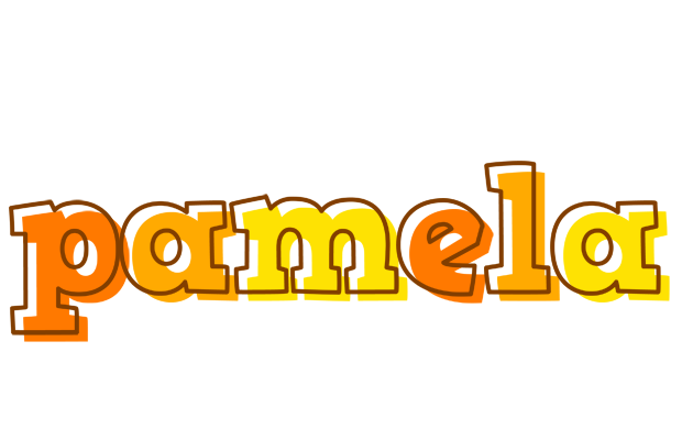 Pamela desert logo
