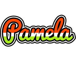 Pamela exotic logo