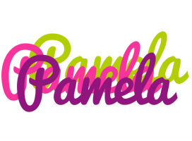 Pamela flowers logo