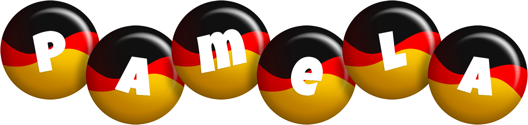 Pamela german logo
