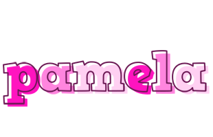 Pamela hello logo