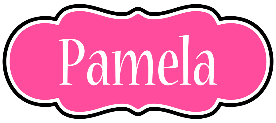 Pamela invitation logo