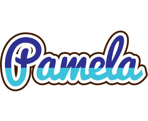 Pamela raining logo