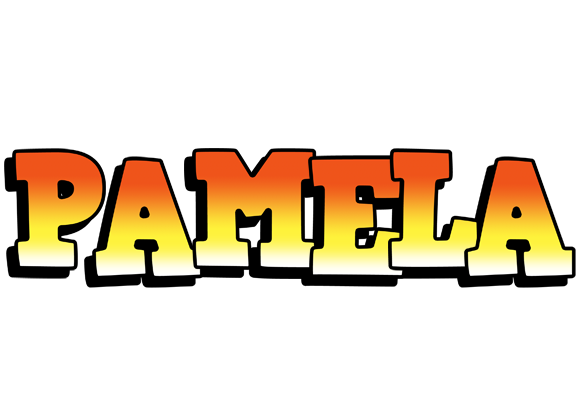 Pamela sunset logo