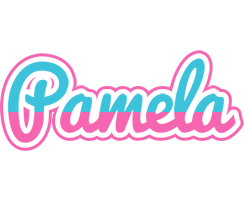 Pamela woman logo