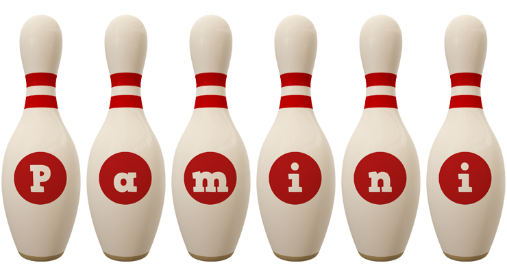 Pamini bowling-pin logo