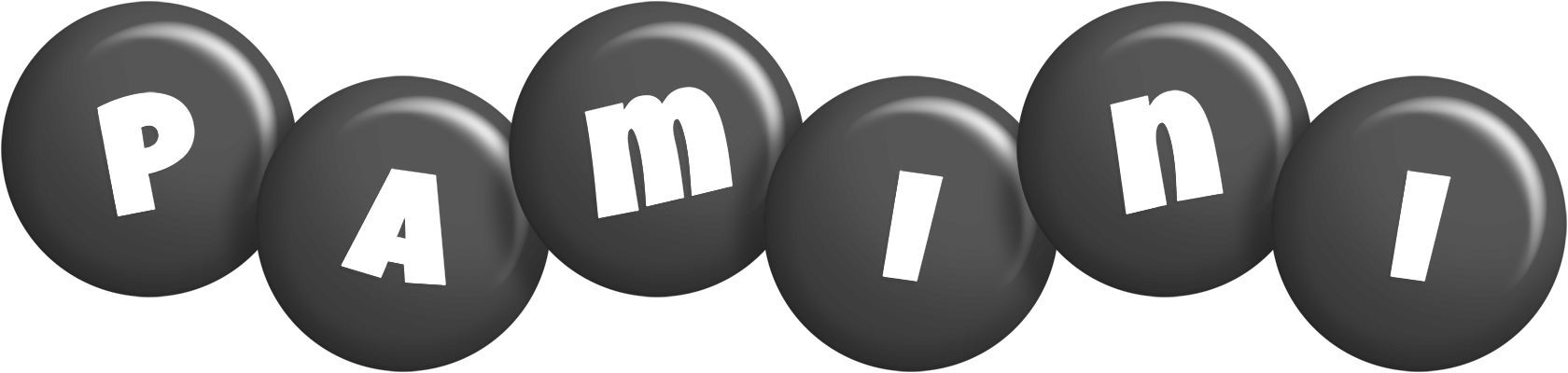 Pamini candy-black logo