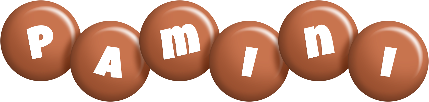 Pamini candy-brown logo