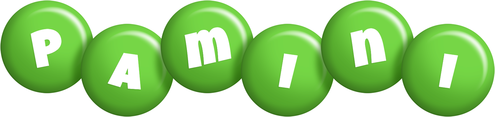 Pamini candy-green logo