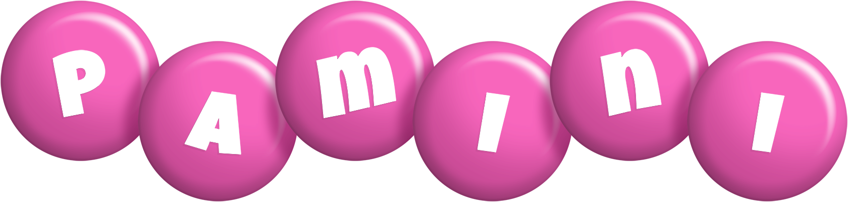 Pamini candy-pink logo