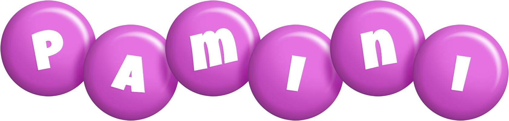Pamini candy-purple logo