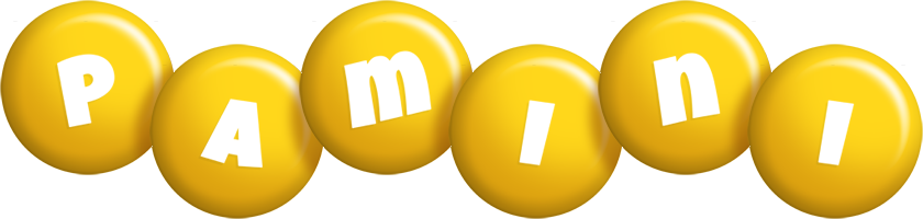 Pamini candy-yellow logo